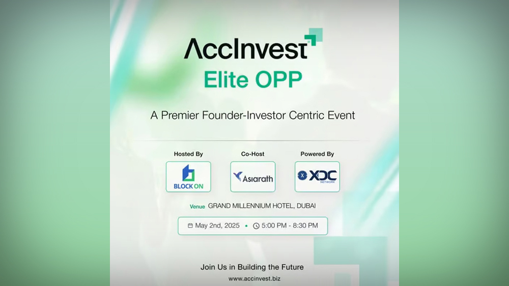AccInvest Elite OPP: A Premier Founder-Investor Centric Event